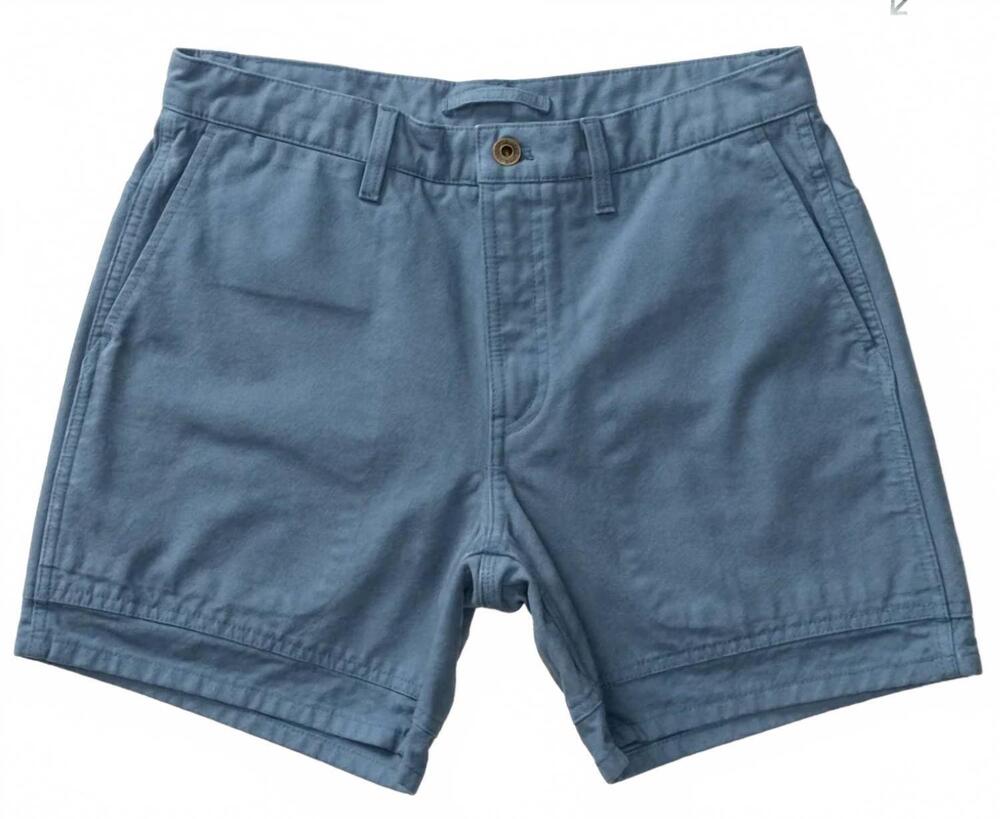 NEW DUCK HEAD men's garment dyed duck canvas short in vintage blue